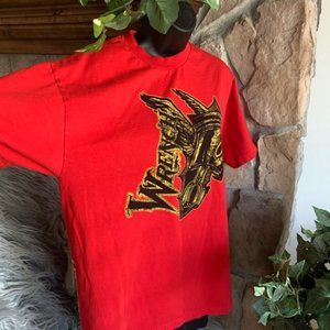 Wrench brand Super cool Wrench brand T-shirt. Red with yellow logo. Men’s Large